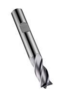 s94490 Dormer End Mill, 9mm Cutter, Solid Carbide, 10 mm Shank, 21mm Cut Length