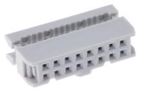 awp-16-7240-t ASSMANN WSW 16-Way IDC Connector Socket for Cable Mount, 2-Row
