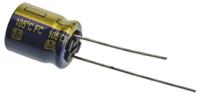 eeufc1j101b Panasonic 100μF Aluminium Electrolytic Capacitor 63V dc, Radial, Through Hole - EEUFC1J101B