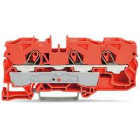 2010-1302 WAGO  TOPJOB S Series Orange, 10mm², 1-Level, Push In Termination, ATEX, CSA, IECEx