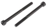 275-018 RS PRO Black, Self-Colour Steel Hex Socket Cap Screw, DIN 912, M6 x 70mm