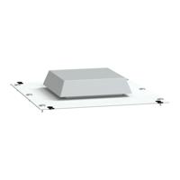 lvs08676 Schneider Electric PrismaSeT P Series Sheet Steel Roof Plate for Use with PrismaSeT PrismaSeT G Enclosure, 650 x 600mm