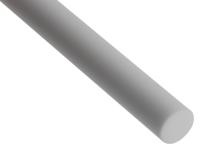 225-5549 Machinable Glass Ceramic Rod, 300mm L, 10mm Diameter