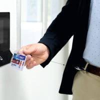 890519 Durable Transparent Polystyrene Name Badge