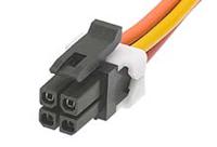 45132-0610 Molex 6 Way Female Micro-Fit TPA to 6 Way Female Micro-Fit TPA Wire to Board Cable, 1m