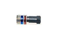 103203202 CEJN Brass, Steel Female Pneumatic Quick Connect Coupling, G 1/4 Female Threaded
