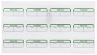 758-7901 RS PRO Adhesive Pre-Printed Adhesive Label-Tested-. Quantity: 120