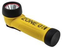 r-55h Wolf Safety ATEX, IECEx LED Torch Yellow - Rechargeable Up to 300 lm, 195 mm