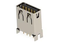 2438987-3 TE Connectivity Straight, Board Mount, Receptacle Type USB 3.2 A USB 3.2 USB Connector