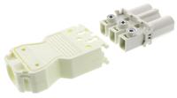 9293230530 Wieland GST18i3 Series Mini Connector, 3-Pole, Male, Cable Mount, 20A, IP40