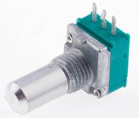 rk097111020n Alps Alpine RK097 50kΩ Rotary Potentiometer 1-Gang Through Hole, RK097111020N