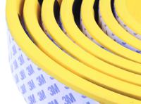 724-9808 RS PRO Black/Yellow Impact Protector 5m x 60mm