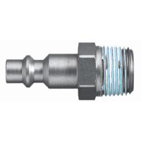 23sfaw10sxn Legris Nickel Plated Steel Male Pneumatic Quick Connect Coupling, G 1/8 Male Male Thread