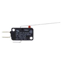 v-163-1c5 Omron Long Leaf Lever Micro Switch, Tab Terminal, 16 A @ 250 V ac, SPDT, IP40