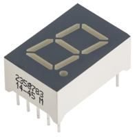 sc05-11ewa SC05-11EWA Kingbright 7-Segment LED Display, CC Red 7.6 mcd RH DP 12.7mm