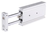 cxsm15-50 SMC Pneumatic Guided Cylinder - 15mm Bore, 50mm Stroke, CXSM Series