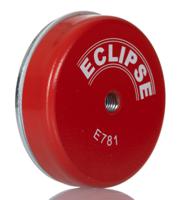 e781 Eclipse Pot Magnet 80mm Threaded Hole M10 Ferrite, 55kg Pull
