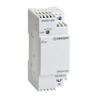 89451003 Crouzet Switched Mode DIN Rail Power Supply, 100V ac ac Input, 24V dc, 1.25A Output