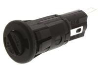 fx03671 Bulgin 10A Panel Mount Fuse Holder for 5 x 20mm Fuse, 1P, 250V ac