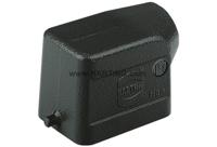 19370061540 HARTING Han M Heavy Duty Power Connector Hood, M20 Thread, Side Entry