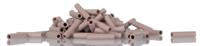 prsh30x20pk-100 HellermannTyton Heat Shrink Tubing, Pink 3mm Sleeve Dia. x 0.02m Length
