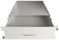 802-0276 RS PRO Grey Drawer, 3U, 35kg Load