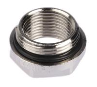 52104572 Lapp Cable Gland Adaptor, M25 Exterior Thread, M20 Interior Thread, Nickel Plated Brass, SKINDICHT Series