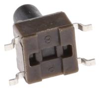 1571563-9 TE Connectivity Black Button Tactile Switch, SPST 50 mA @ 24 V dc 5.9mm Surface Mount