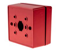 593102full-0004x Eaton Red Break Glass Call Point, Break Glass Operated, Indoor, Resettable, 87 x 87 x 53mm