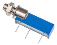 m43p502kb30t601 5kΩ, Panel Mount, Through Hole Trimmer Potentiometer 0.5W Side Adjust Vishay, 43P