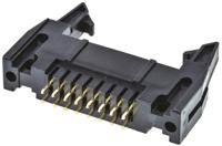 t816116a1s102ceu Amphenol Communications Solutions T816 Series Straight Through Hole PCB Header, 16 Contact(s), 2.54 mm Pitch, 2 Row,