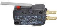 d3v-16g2-1c25-k Omron Hinge Lever Micro Switch, Quick Connect Terminal, 16 A @ 250 V ac, SP-CO, IP40