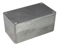194-7617 RS PRO Silver Aluminium Alloy Enclosure, IP65, Black Lid, 115 x 65 x 55mm