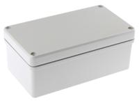 110123101 ROLEC Conform Series Grey Die Cast Aluminium Enclosure, IP66, IP67, Grey Lid, 225.5 x 125.5 x 90mm
