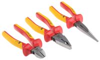 161-158 RS PRO 3-Piece Plier Set, 260 mm Overall