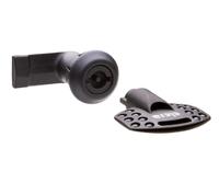 421533 Elesa Black PA Locking Latch, 33mm Panel-to-Tongue, 30mm Cutout, Key Unlock