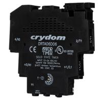 drta06d06 Sensata Crydom SeriesOne DR Series DIN Rail Mount Timer Relay, 12 → 24V ac/dc, 2-Contact, 0.1 s → 100h,