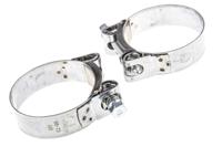 m0301918-6 MIKALOR Stainless Steel, Zinc-Plated Steel (Bolt) Hex Screw Bolt Drive, 25mm Band Width, 68 → 73mm ID