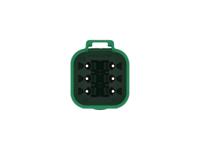 dt04-6p-te03 TE Connectivity, DT04-6P Automotive Connector Plug Green Cable 6 Way, Cable Termination DT04-6P-TE03
