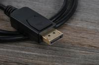 186-3034 RS PRO Male DisplayPort to Male HDMI, PVC  Cable, 1080p, 1m