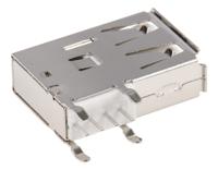 a-usb-a-e ASSMANN WSW Straight, Through Hole, Socket Type A USB Connector