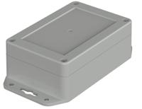 07812085-xt-120805-wl-7035 Bopla Euromas X Series Light Grey ABS Enclosure, IP66, IP68, IK07, Flanged, Light Grey Lid, 120 x 80 x 45.2mm