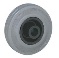 55251245 Guitel Hervieu Black, Grey Rubber Non-Marking Trolley Wheel, 125kg