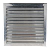 432-839 RS PRO Silver Aluminium Vent Grille, Parallel Slat, 494 x 494 x 17mm