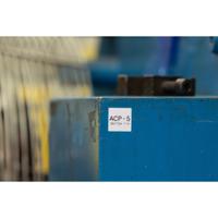m4-49-422 Brady B-422 on Black on White Label, 25.40 mm Width