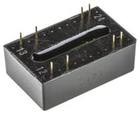 ten-3-0523 TRACOPOWER TEN 3 DC-DC Converter, ±15V dc/ ±100mA Output, 4.5 → 9 V dc Input, 3W, Through Hole, +85°C Max Temp