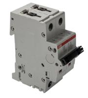 2cds252001r0101-s202-d10 ABB System Pro M Compact S200 MCB, 2P, 10A Curve D, 400V AC, 125V DC, 10 kA Breaking Capacity