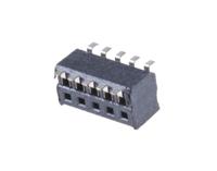 clp-105-02-f-dh Samtec CLP Series Right Angle Surface Mount PCB Socket, 10-Contact, 2-Row, 1.27mm Pitch, Solder Termination