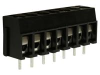 897-0714 RS PRO PCB Terminal Block, 7-Contact, 5mm Pitch, Through Hole Mount, 1-Row, Screw Termination