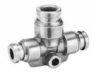 kqg2t23-04 SMC Push In 4 mm, Push In 3.2 mm to Push In 3.2 mm, Tube-to-Tube Connection Style